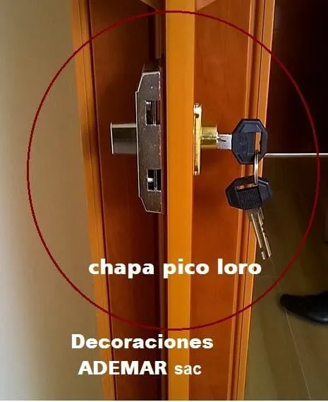chapa de seguridad para puertas plegables lima