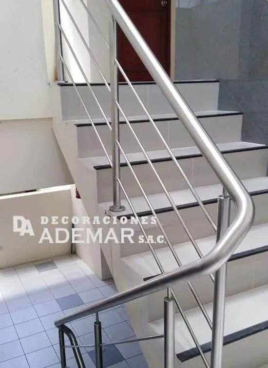 barandas de acero en surco