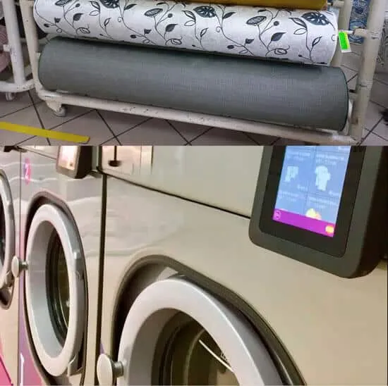 lavado de cortinas roller