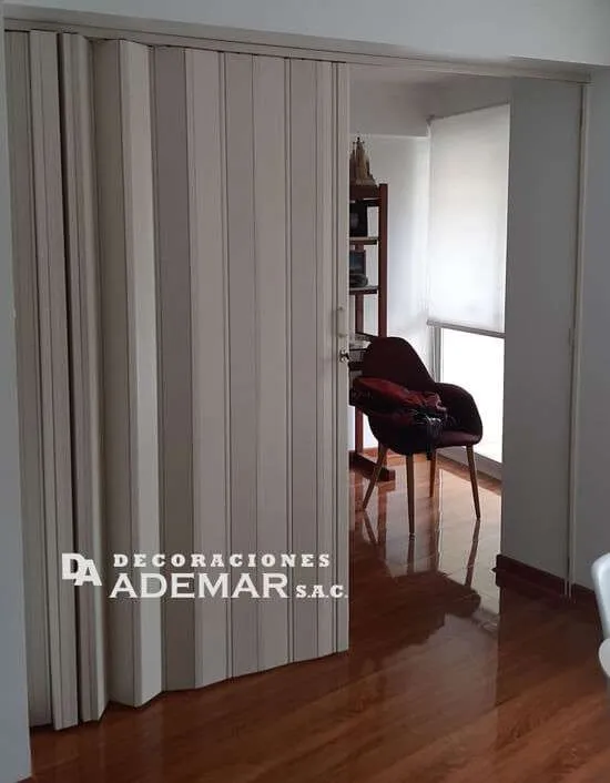 puertas plegables para espacio chico
