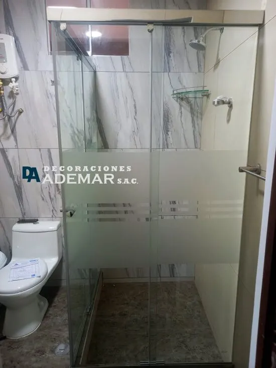 puertas de ducha corredizas instalado por ademar