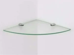 repisa esquinero de vidrio para ducha