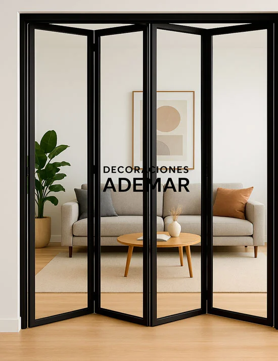 mamparas plegables instalado por ademar sac