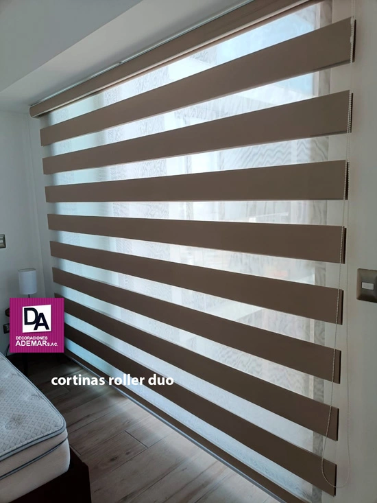 cortinas roller duo en miraflores