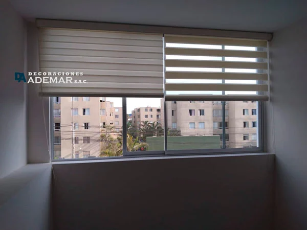 cortinas roller duo